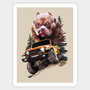 Tough Dog Off-Road Adventure Sticker